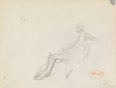 Figure Study 9 by George Romney